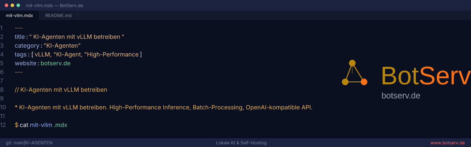 Running AI Agents with vLLM