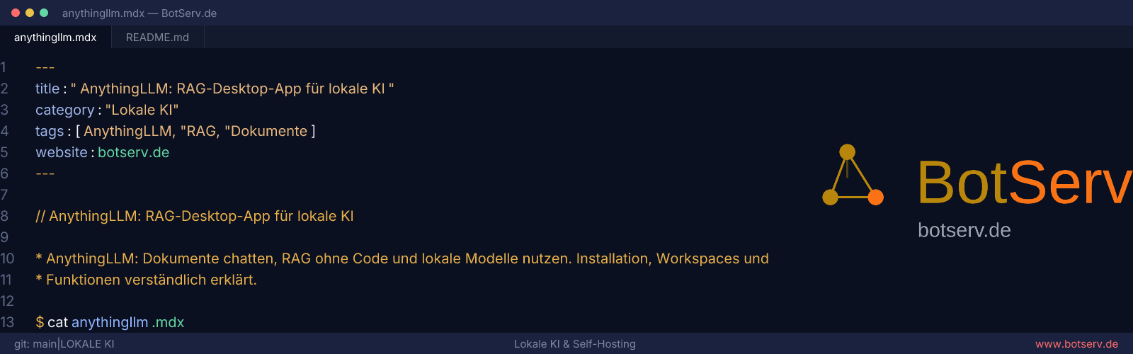 AnythingLLM: RAG Desktop App for Local AI