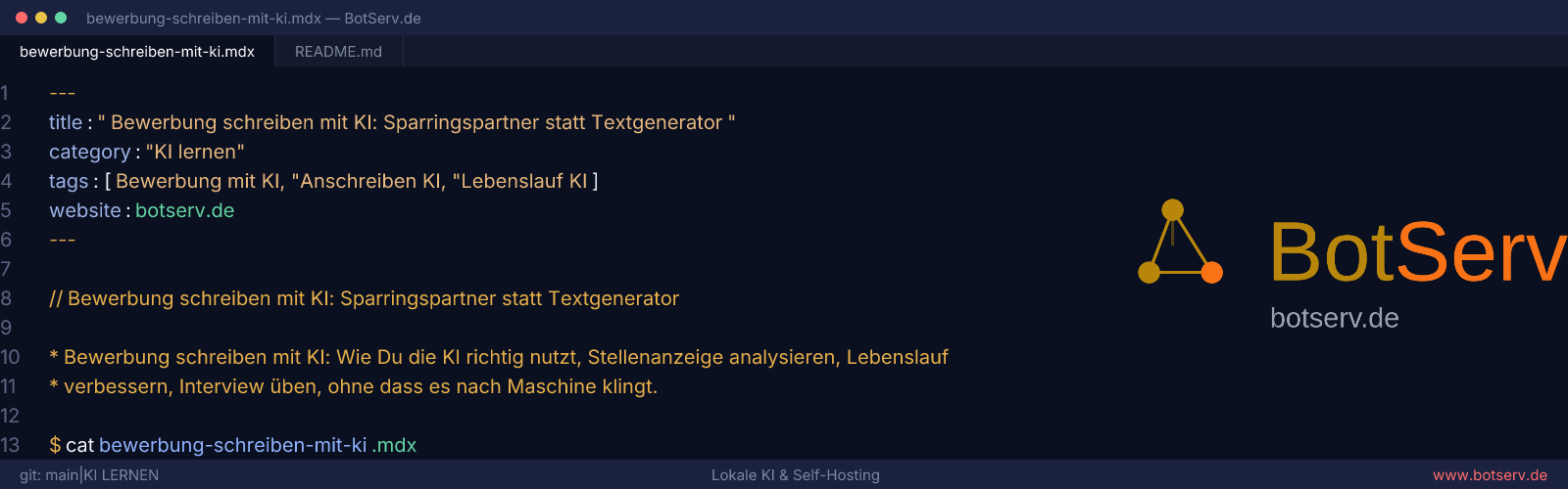 Bewerbung schreiben mit KI: Die KI als Sparringspartner nutzen