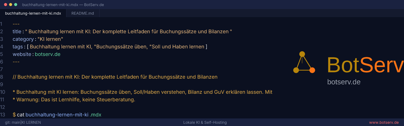 Buchhaltung lernen mit KI: Buchungssätze, Konten und Bilanzen verstehen