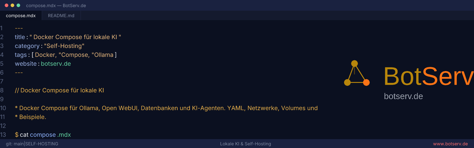 Docker Compose for Local AI