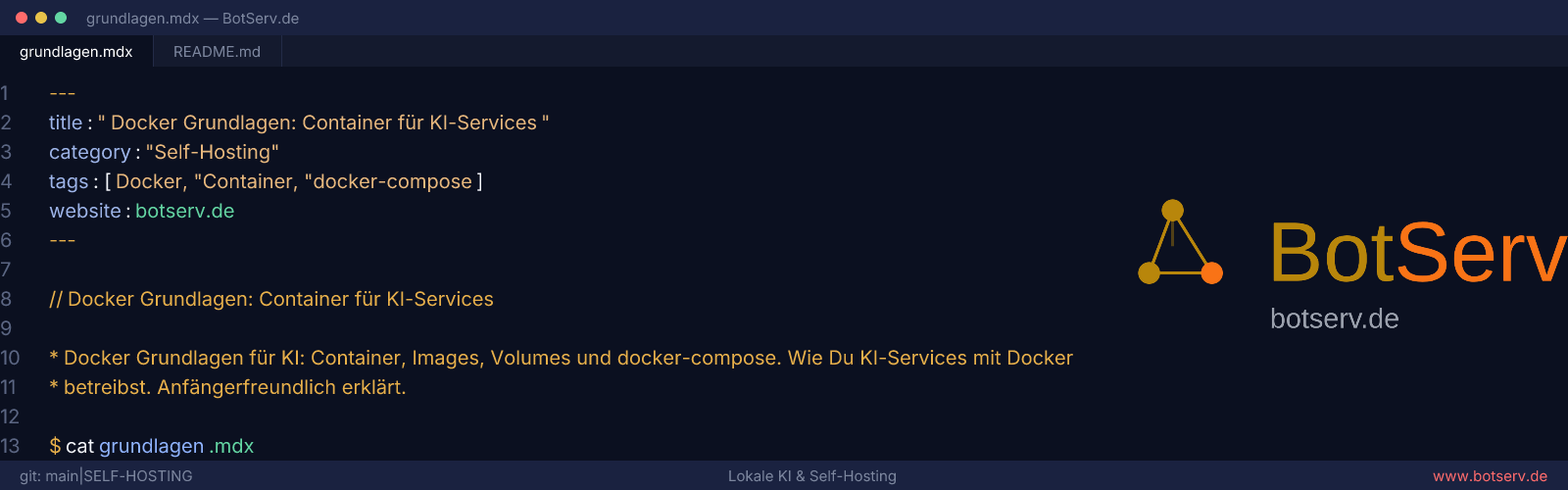 Docker Basics: Containers for AI Services
