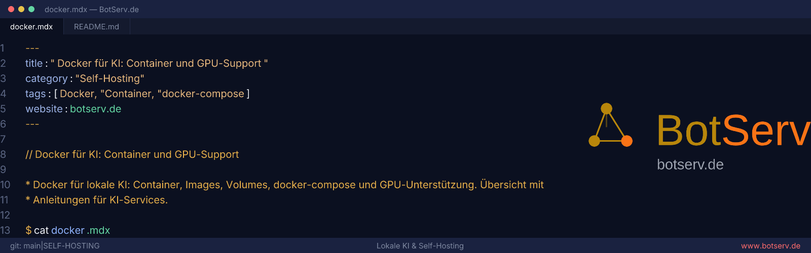 Docker for AI: Containers and GPU Support