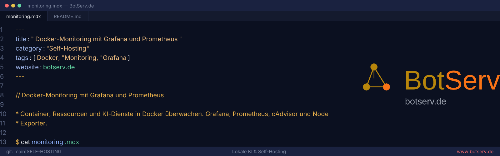 Docker Monitoring with Grafana and Prometheus