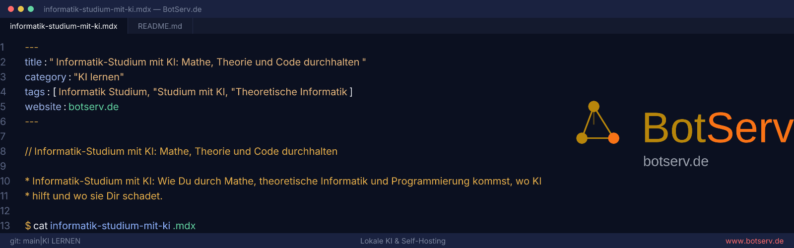 Informatik-Studium mit KI: Mathe, Theorie und Programmierung meistern