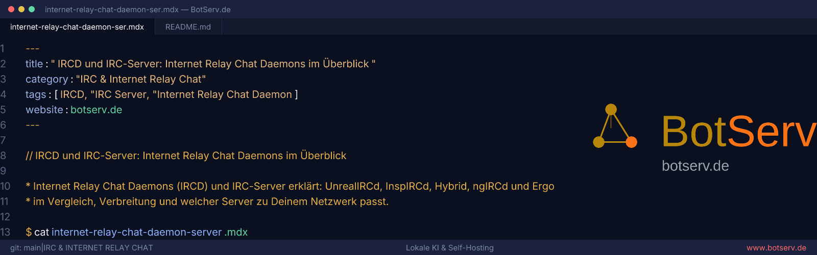 Internet Relay Chat Daemon: IRC-Server Software im Vergleich