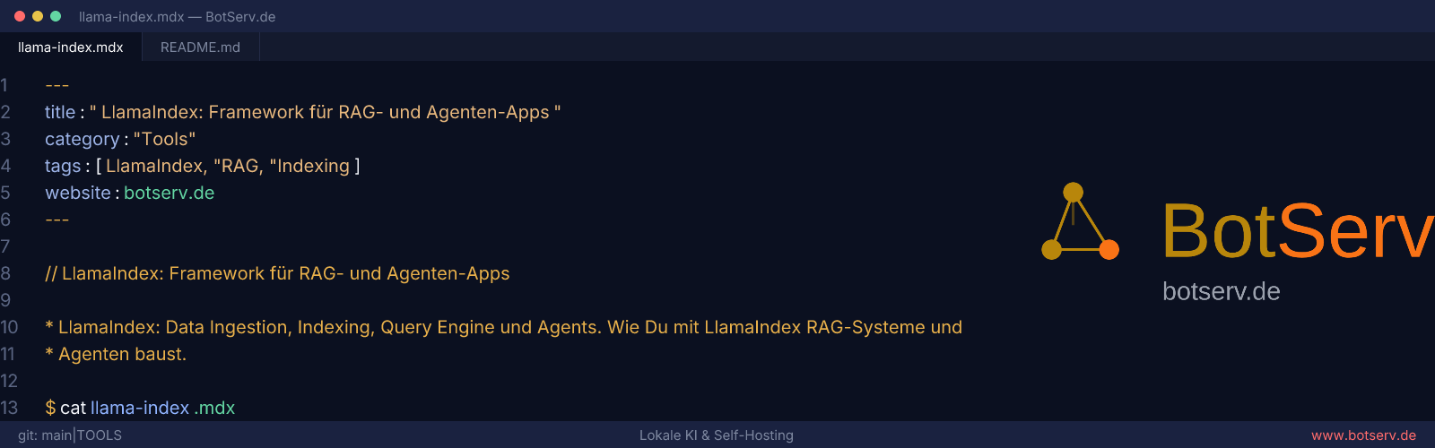 LlamaIndex: RAG-Focused Agent Framework
