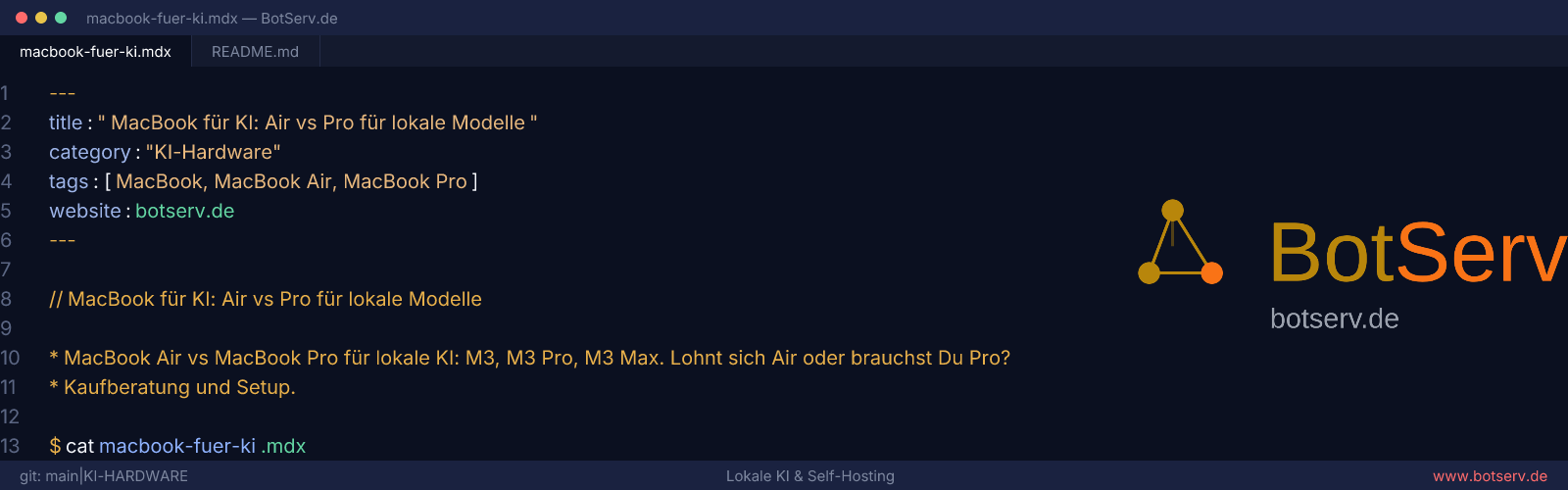 MacBook for AI: Air vs Pro for Local Models