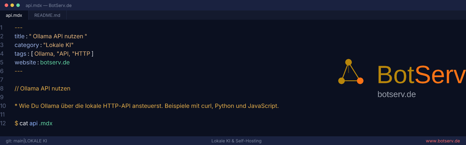 Using Ollama API