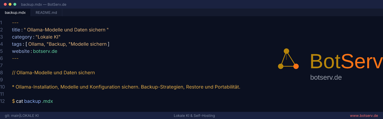 Backup Ollama Models and Data