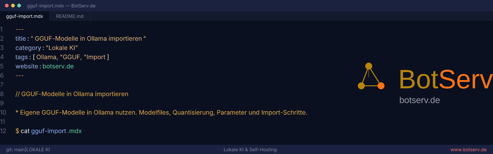 Import GGUF Models into Ollama