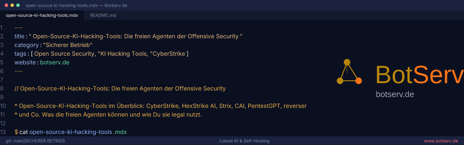 Open-Source-KI-Hacking-Tools: Freie Agenten für autorisierte Security-Tests