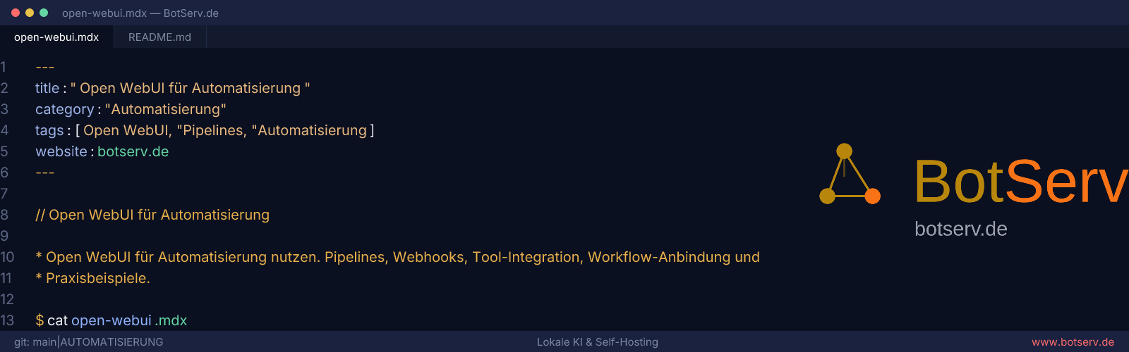Open WebUI Automation