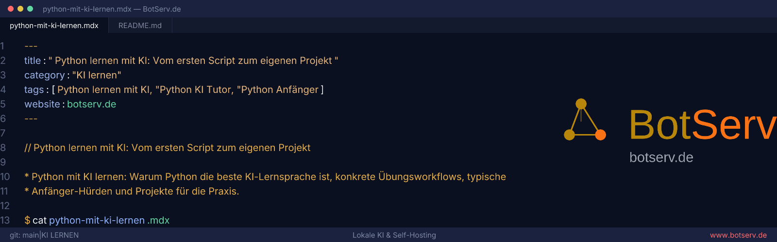 Python lernen mit KI: Übungsworkflows, Debugging und erste Projekte