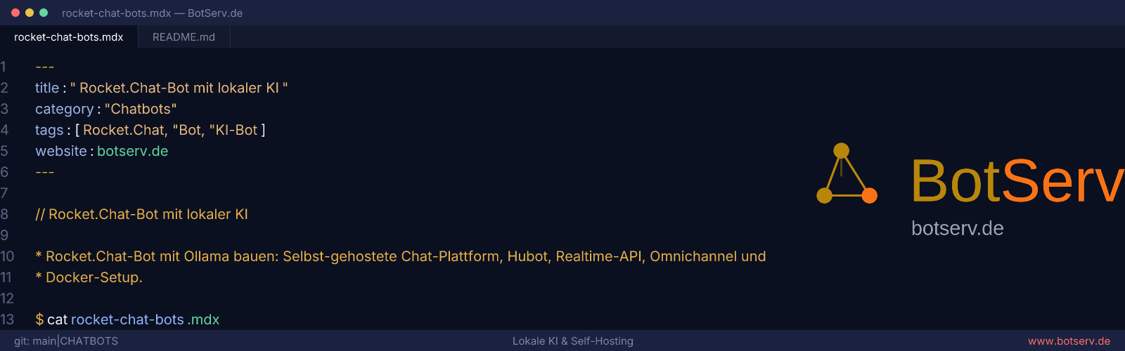 Bot Rocket.Chat con IA Local