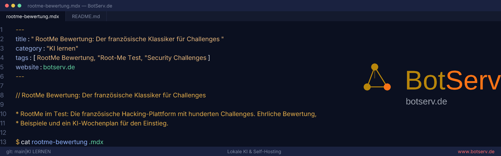 RootMe Bewertung: der französische Klassiker der Challenge-Plattformen