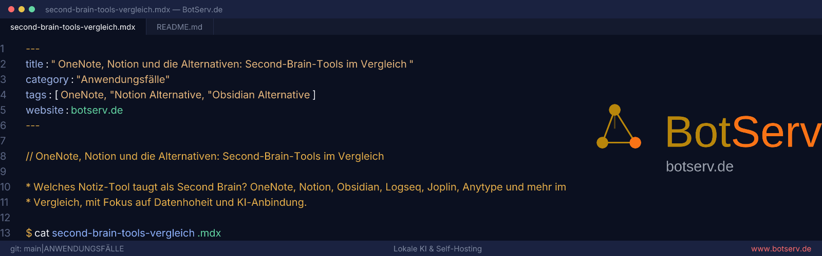 Second-Brain-Tools im Vergleich: OneNote, Notion, Obsidian und Alternativen