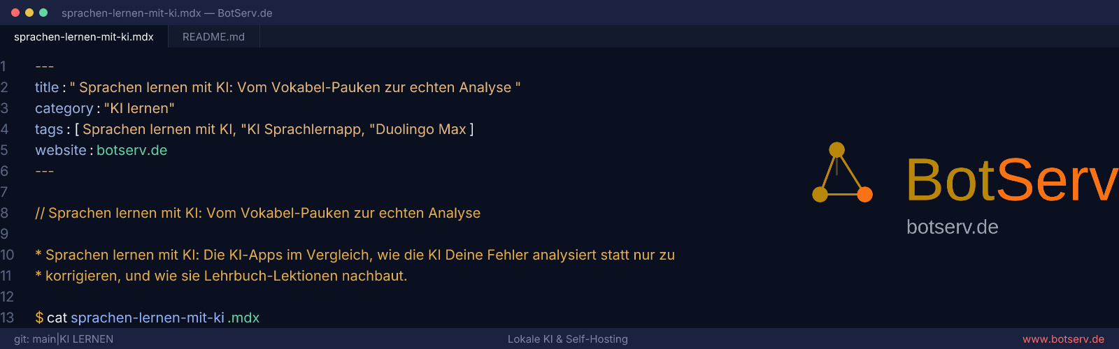 Sprachen lernen mit KI: Fehleranalyse statt nur Korrektur