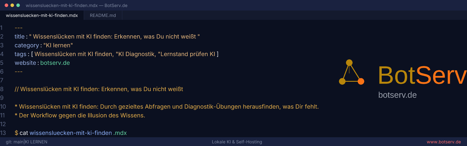 Wissenslücken mit KI finden: diagnostisches Abfragen und Lücken schließen
